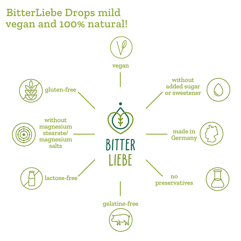 BitterLiebe Drops mild 50ml - Set of 3